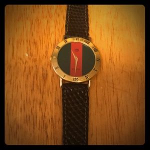 Vintage Gucci watch 1980